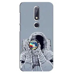 Чохол NASA для Nokia 6.1 Plus (AlphaPrint) (Космонавт фото)