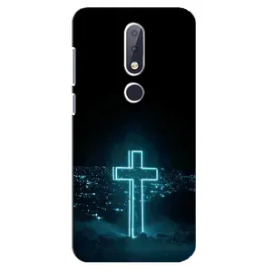 Чехол для Nokia 6.1 Plus (AlphaPrint) - (Христианские)