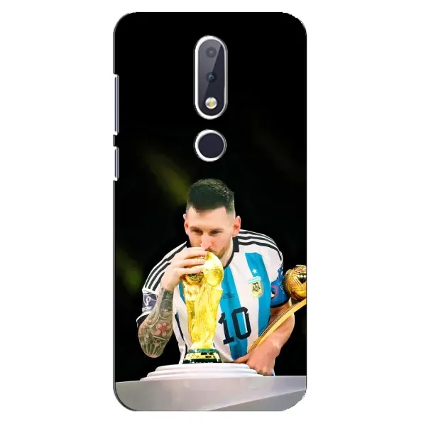Чехол с принтом «Кубок Месси» для Nokia 6.1 Plus Чехол с принтом «Кубок Месси» для Nokia 6.1 Plus