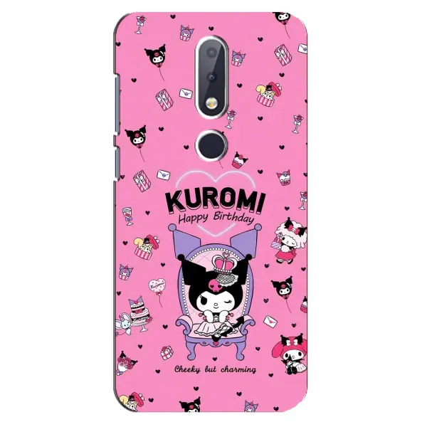 Чехол с принтом «KUROMI» для Nokia 6.1 Plus