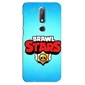 Чехлы Brawl Stars для Nokia 6.1 Plus (AlphaPrint)