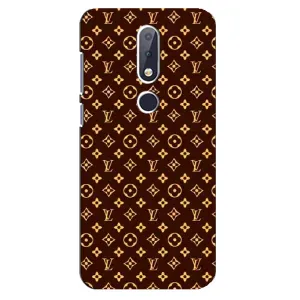 Чохли Луі Вітон для Nokia 6.1 Plus (AlphaPrint - LOUIS VUITTON) (лого LOUIS VUITTON)
