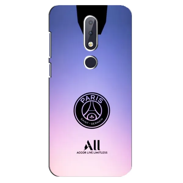 Чехол с принтом «лого PSG» для Nokia 6.1 Plus