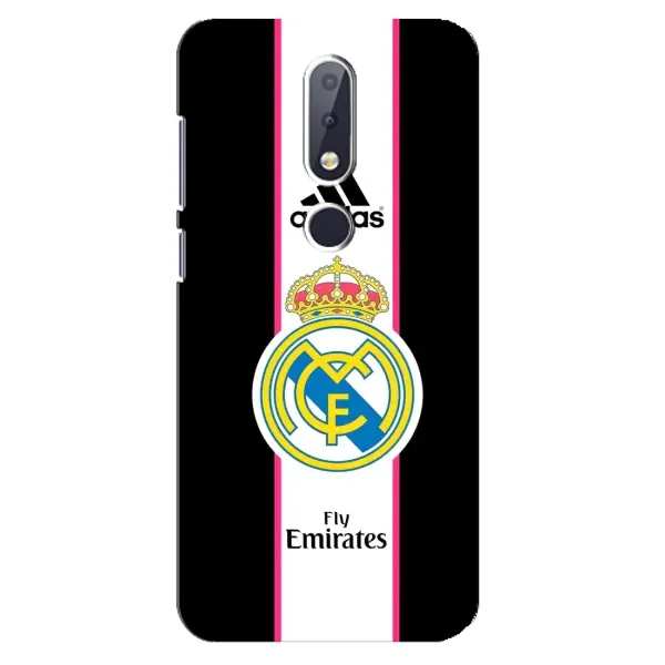 Чехол с принтом «Лого Real Madrid» для Nokia 6.1 Plus
