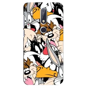Популярні Чохли з картинками для Нокіа 6,1 Плюс (Looney Tunes)