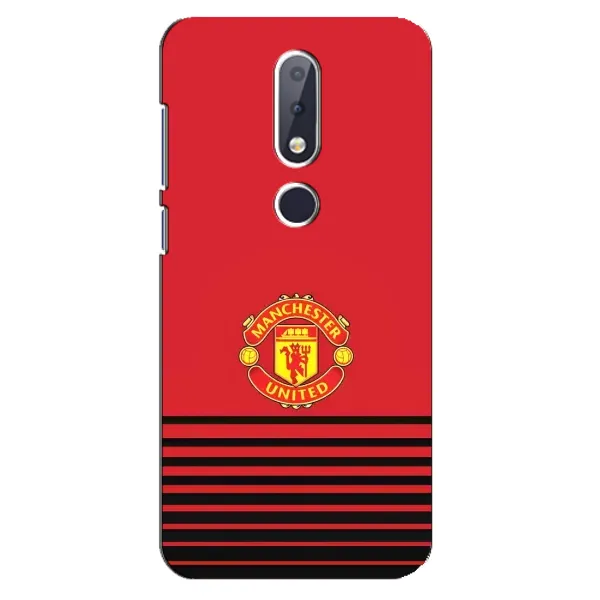 Чехол с принтом «manchester united» для Nokia 6.1 Plus Чехол с принтом «manchester united» для Nokia 6.1 Plus