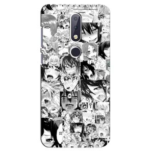 Анімешний чохол для Nokia 6.1 Plus (Ahegao manga)