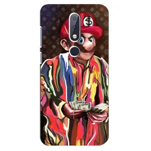 Бренднові Чохли для Nokia 6.1 Plus - (PREMIUMPrint) (Mario LV)