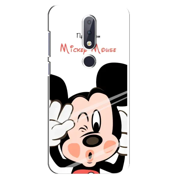 Чохол з принтом «Маус Міккі» для Nokia 6.1 Plus