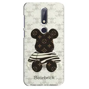 Круті Чохли Луі Віттон для Nokia 6.1 Plus (AlphaPrint) (Ведмідь LV)