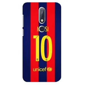 Чохли Мессі для Nokia 6.1 Plus (AlphaPrint) (Messi Barca 10)