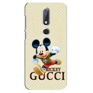Чохол Disney Mouse Nokia 6.1 Plus (PREMIUMPrint) (Mikki Gucci)