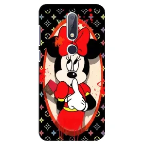 Чохол Disney Mouse Nokia 6.1 Plus (PREMIUMPrint) (Мінні Маус ЛВ)