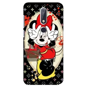 Чохол Disney Mouse Nokia 6.1 Plus (PREMIUMPrint) (Мінні peace)