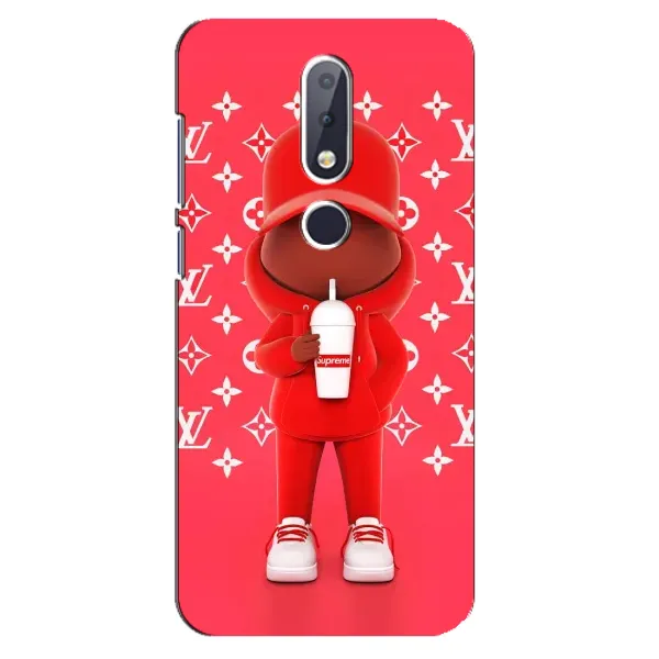 Чохол з принтом «Модний стиль» для Nokia 6.1 Plus