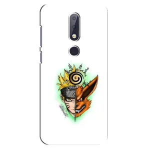 Naruto Anime Чохли для Нокіа 6,1 Плюс (AlphaPrint) (Наруто Курама)