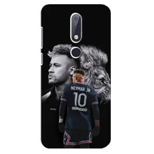 Чохол Неймар для Nokia 6.1 Plus (AlphaPrint) (Неймар Лев)
