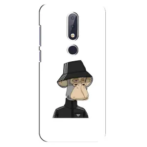 Чохли з Мавпами NFT для Nokia 6.1 Plus (AlphaPrint) (мавпа NFT Adidas)