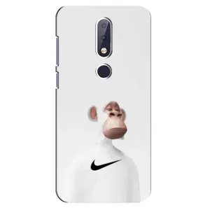 Чохли з Мавпами NFT для Nokia 6.1 Plus (AlphaPrint) (мавпа NFT Nike)