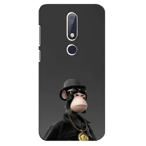 Чохли з Мавпами NFT для Nokia 6.1 Plus (AlphaPrint) (Мавпа NFT)