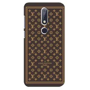 Чохли Луі Вітон для Nokia 6.1 Plus (AlphaPrint - LOUIS VUITTON) (шпалери LV)