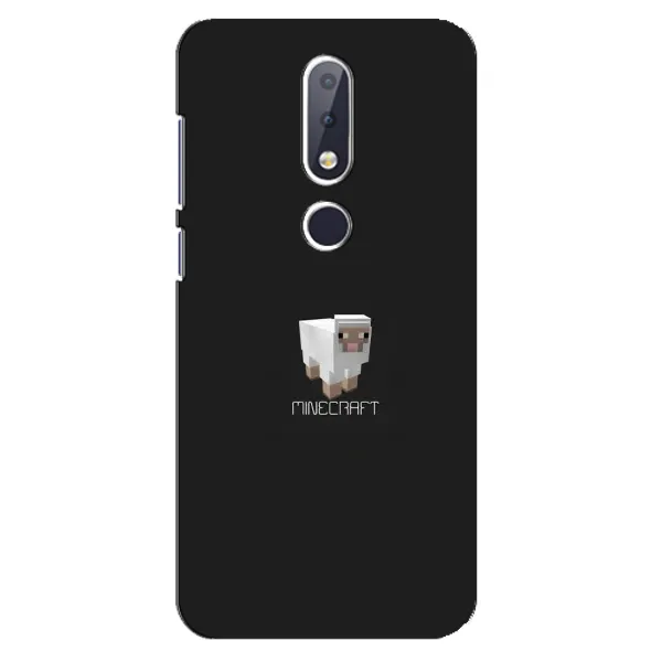 Чохол з принтом «Овечка Майнкрафт» для Nokia 6.1 Plus Чохол з принтом «Овечка Майнкрафт» для Nokia 6.1 Plus