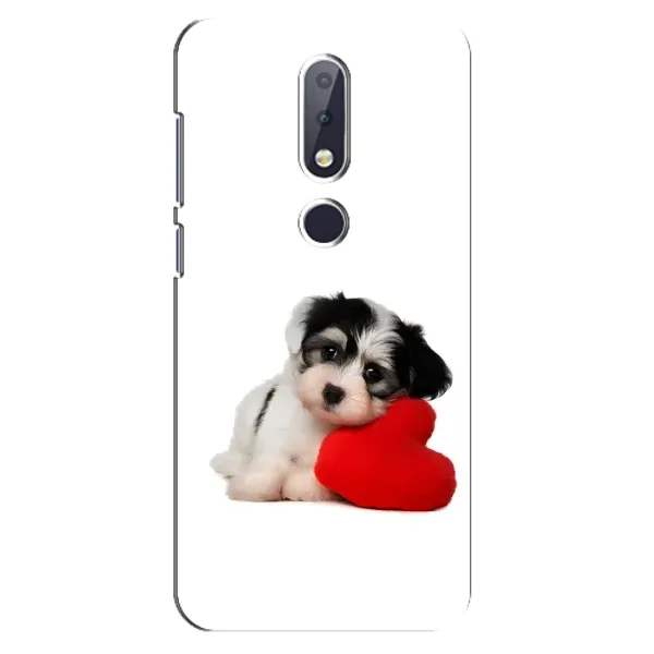 Чохол з принтом «Песик» для Nokia 6.1 Plus