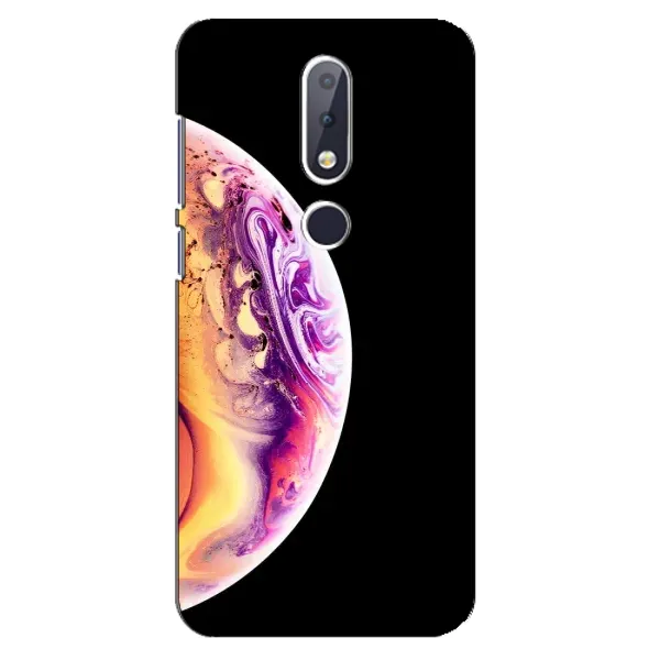 Чохол з принтом «Планета Айфон» для Nokia 6.1 Plus