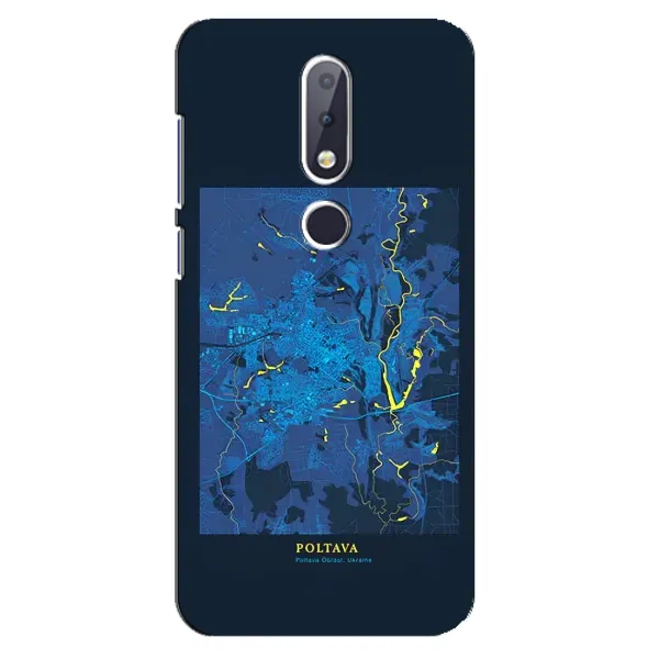 Чохол з принтом «Полтава» для Nokia 6.1 Plus