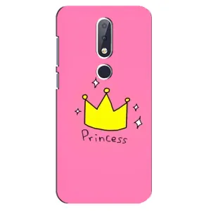 Чохол з картинкою (Стильні) Нокіа 6,1 Плюс - (AlphaPrint) (Princess)