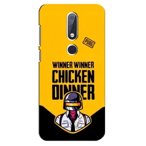 Чеjхол PUBG для Нокіа 6,1 Плюс (AlphaPrint) (Pubg шолом)