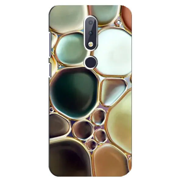 Чохол з принтом «Радужний Мрамор» для Nokia 6.1 Plus