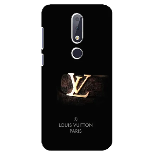 Чохол з принтом «ремінець LV» для Nokia 6.1 Plus