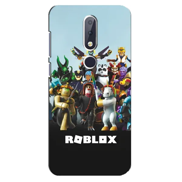 Чехол с принтом «ROBLEX» для Nokia 6.1 Plus
