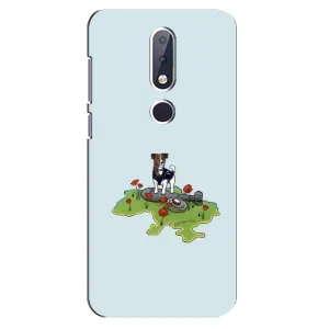 Чохли з картинкою собаки Патрон для Nokia 6.1 Plus (AlphaPrint) (Сапер Пес)
