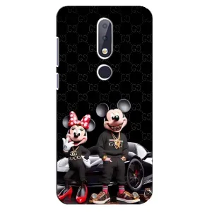 Чохол Disney Mouse Nokia 6.1 Plus (PREMIUMPrint) (Родина Маусів)
