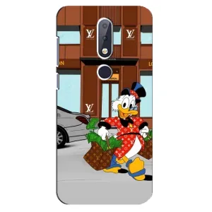 Чехли для Nokia 6.1 Plus - Скрудж МакДак Louis Vuitton (PREMIUMPrint) (Скрудж ЛВ)