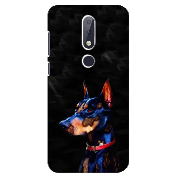 Чехол с принтом «Собака» для Nokia 6.1 Plus