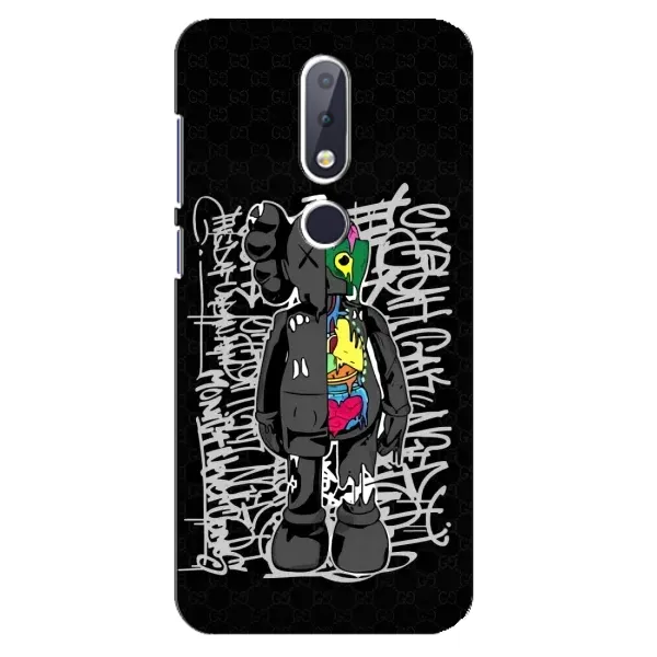 Чехол с принтом «Стиль Bearbrick» для Nokia 6.1 Plus