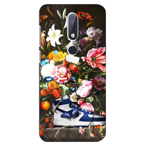 Чехол с принтом «Стиль Найк» для Nokia 6.1 Plus