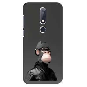 Чохли з Мавпами NFT для Nokia 6.1 Plus (AlphaPrint) (стильна мавпа NFT)