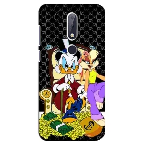 Чехли для Nokia 6.1 Plus - Скрудж МакДак Louis Vuitton (PREMIUMPrint) (Стильна Утка)