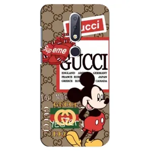 Чохол Disney Mouse Nokia 6.1 Plus (PREMIUMPrint) (Стильний Міккі)