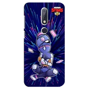 Чехлы Brawl Stars для Nokia 6.1 Plus (AlphaPrint) (Тара)
