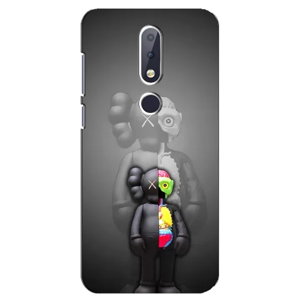 Чехол с принтом «Тело Bearbrick» для Nokia 6.1 Plus