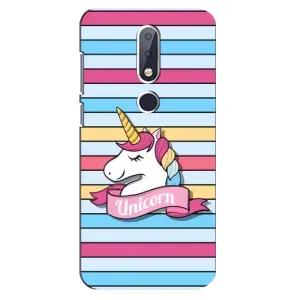 Чохол для Нокіа 6,1 Плюс - (Єдинорожки - Новинки) (AlphaPrint) (Unicorn)