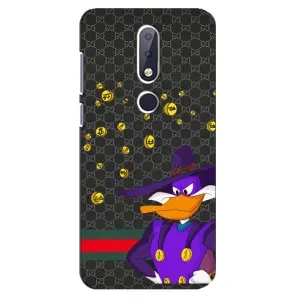 Бренднові Чохли для Nokia 6.1 Plus - (PREMIUMPrint) (Утка Гуччі)
