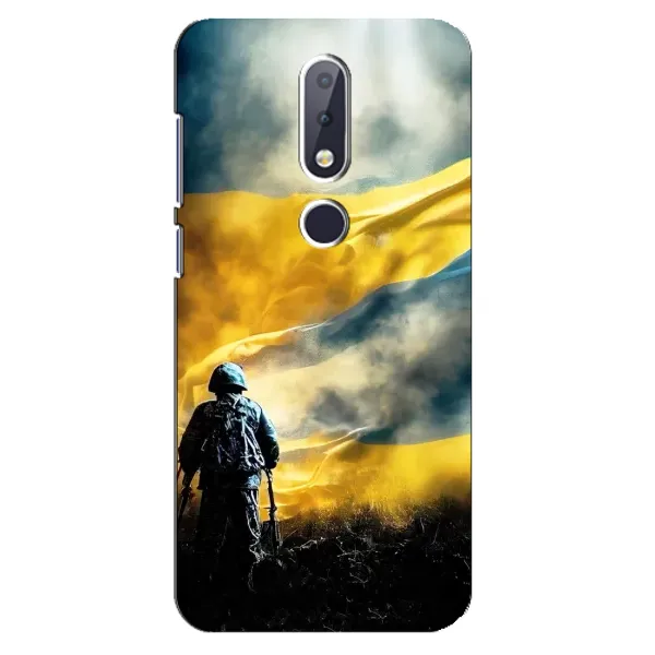 Чехол с принтом «Война» для Nokia 6.1 Plus