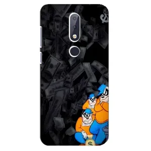 Чохли з крутими принтами для Nokia 6.1 Plus - (PREMIUMPrint) (Вори)