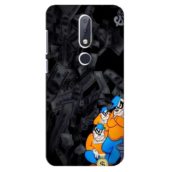 Чехол с принтом «Воры» для Nokia 6.1 Plus